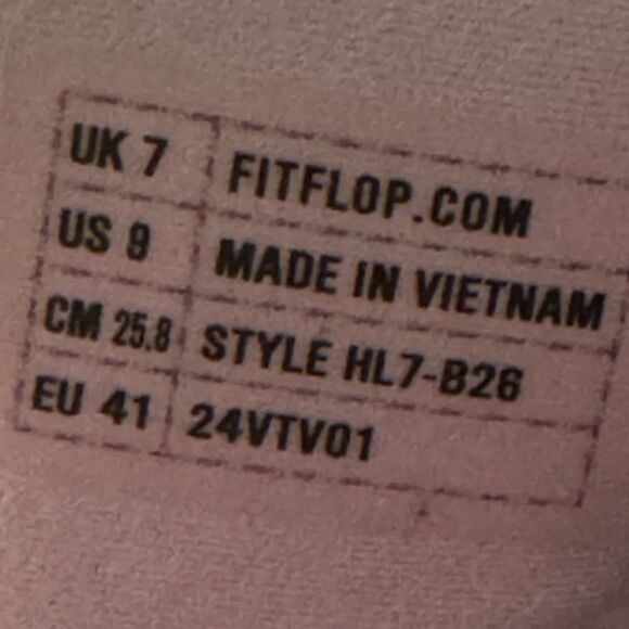 FITFLOP WEBBING BACK STRAP SANDALS. WILD LILAC - Picture 11 of 11